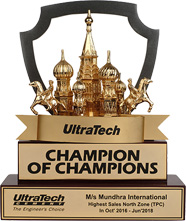 Ultratech Champion of Champions Oct 2016 – Jun 2018