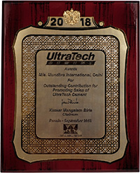 Ultratech Cement Award Russia Sep-2018